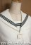 画像2: 白ボディ冬セーラー服・スペア衿袖付き (2)