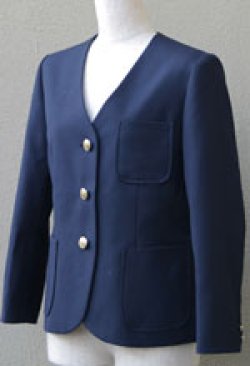 画像1: 丸裾シングル学生ジャケット