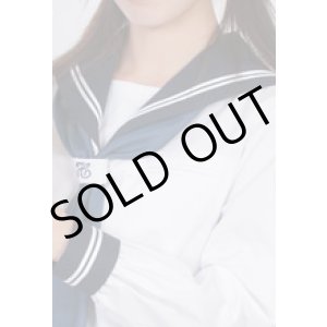 画像: カラフル衿袖パーツ（白2本ライン）衿袖が揃ったもの