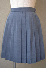 画像1: グレーの夏スカート 