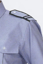 画像2: 警備員レディース長袖シャツ 